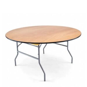 Round Wood Table (48″)