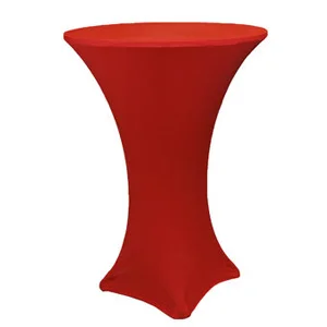 Spandex for cocktail Tables (Red)