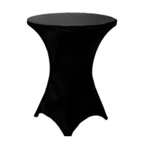 Spandex for cocktail Tables (Black)