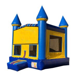 Blue & Yellow Bounce Castle